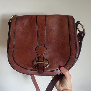 Fossil Leather Crossbody